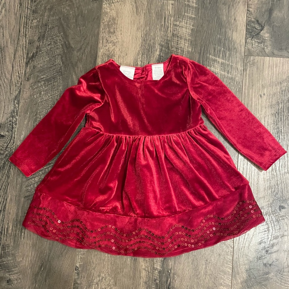 Velvet Holiday Sparkle Dress